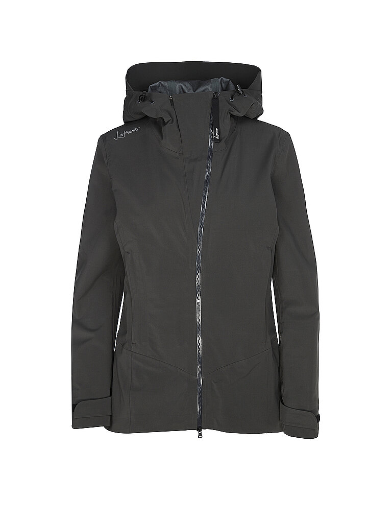 Veste de randonnée Giada 3L Waterproof à capuche noir 36