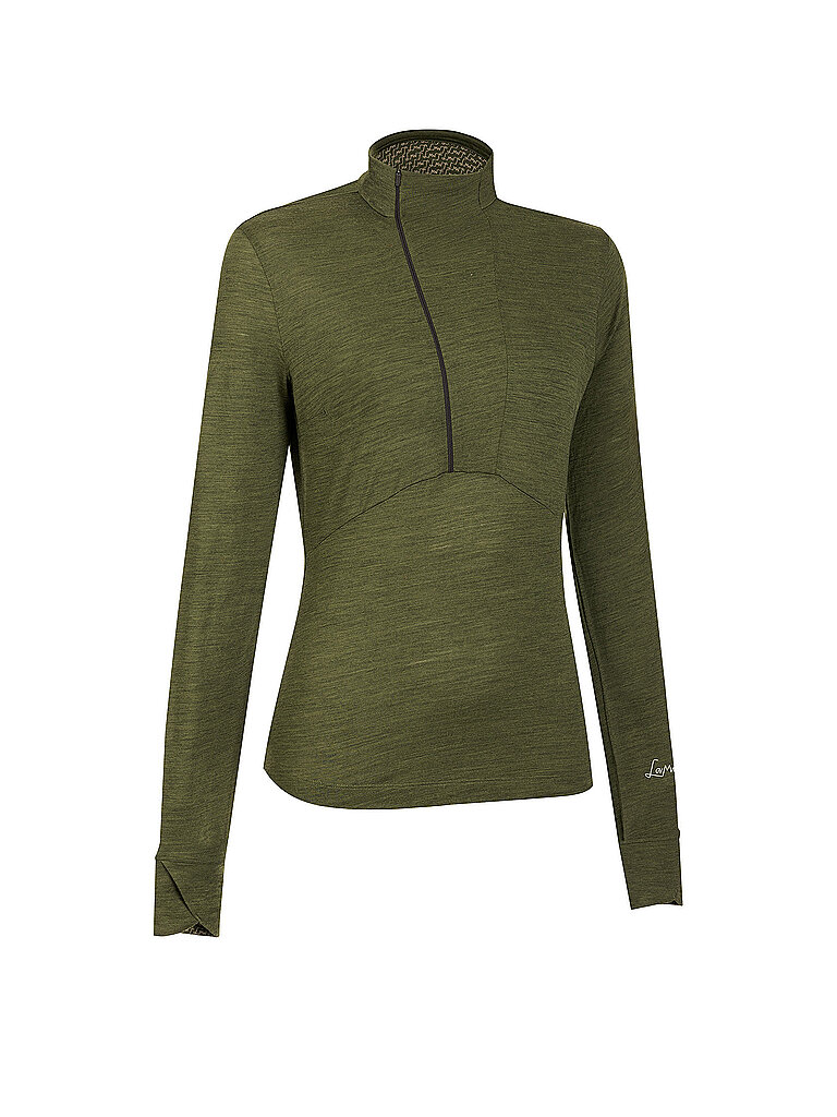 Zipshirt fonctionnels Alexandra vert foncé 44