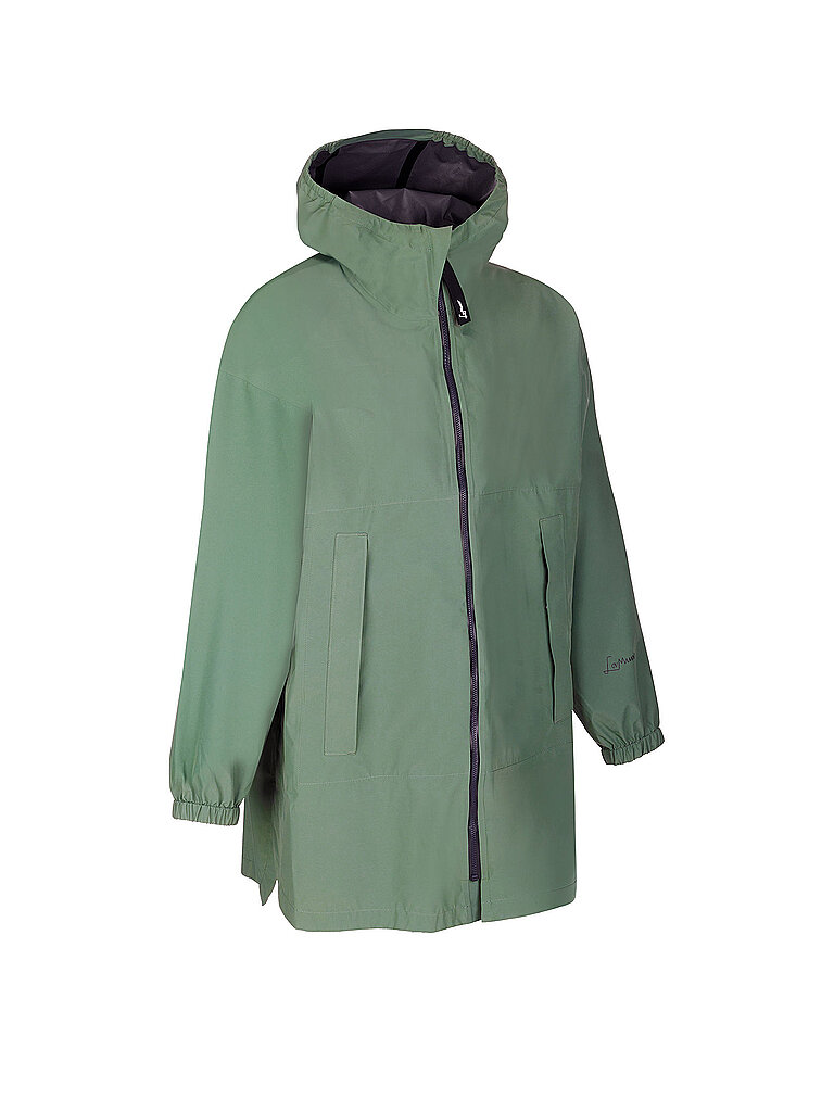 Parka de randonnées Emma 2,5L à capuche vert foncé