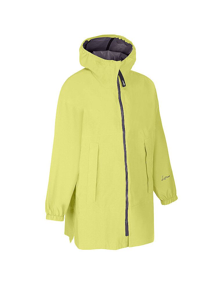 Parka de randonnées Emma 2,5L à capuche jaune