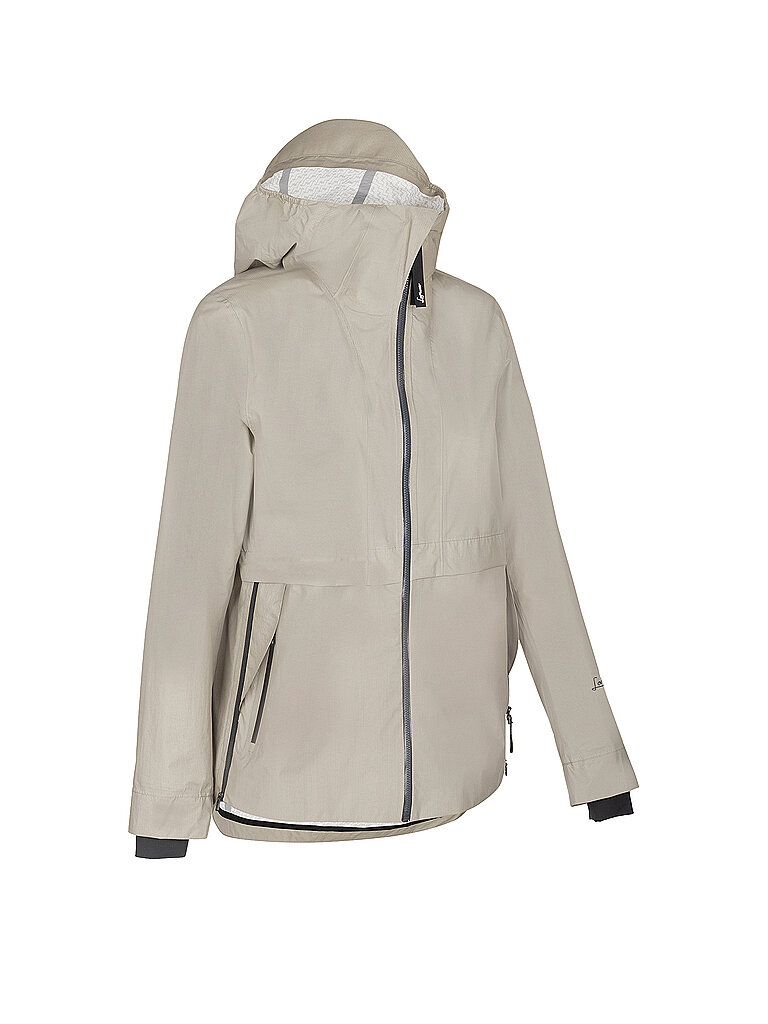 Veste de randonnées Linda II 2,5L à capuche crème 42