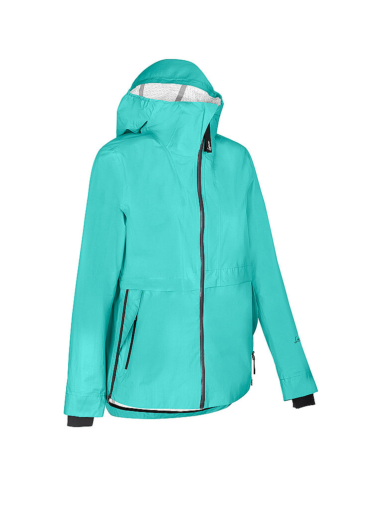 Veste de randonnées Linda II 2,5L à capuche menthe 38