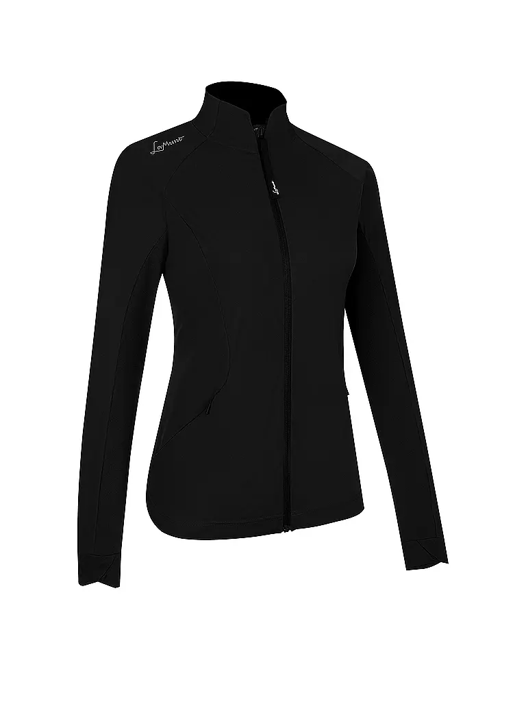 LAMUNT | Coupe-vent pour femmes Eliana Hybrid Hoodie | Noir