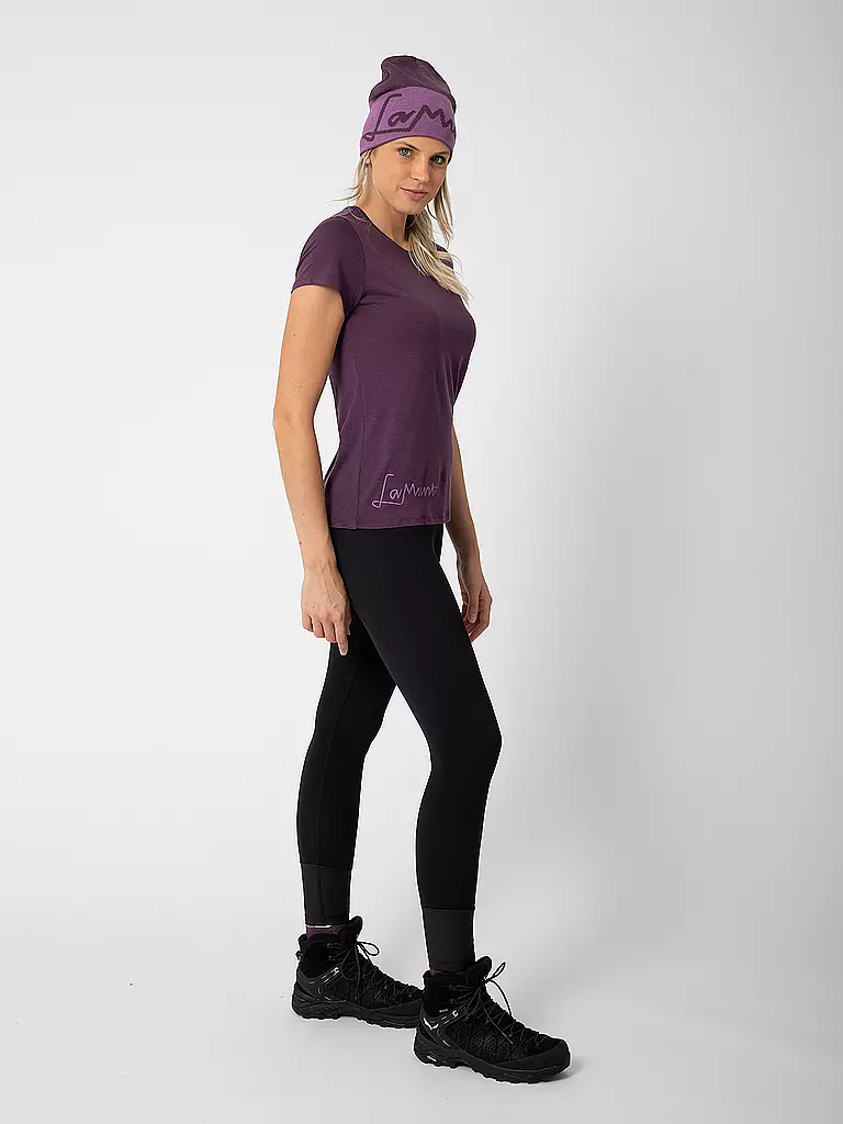 LAMUNT | Damen Funktionsshirt Alexandra Logo | Rose