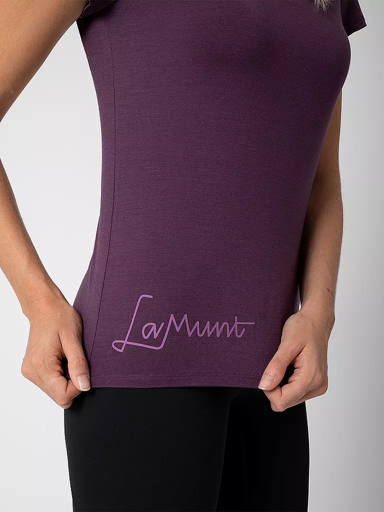 LAMUNT | Damen Funktionsshirt Alexandra Logo | Rose