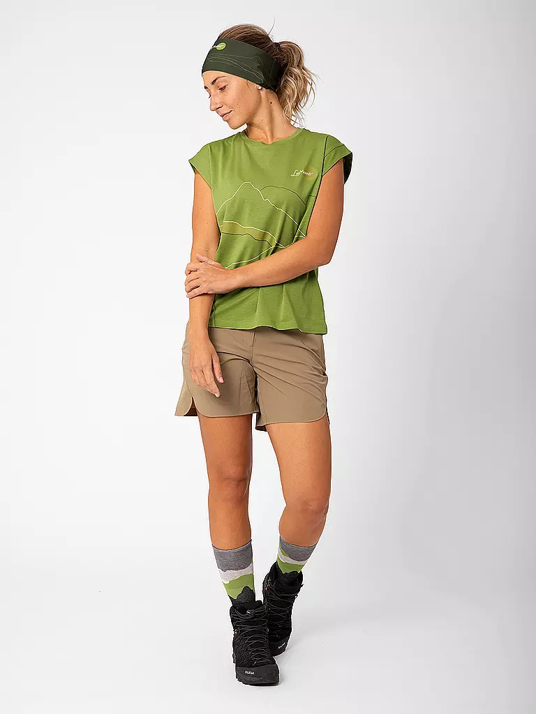 LAMUNT | Damen Funktionstank ERIKA ARTY | Vert clair