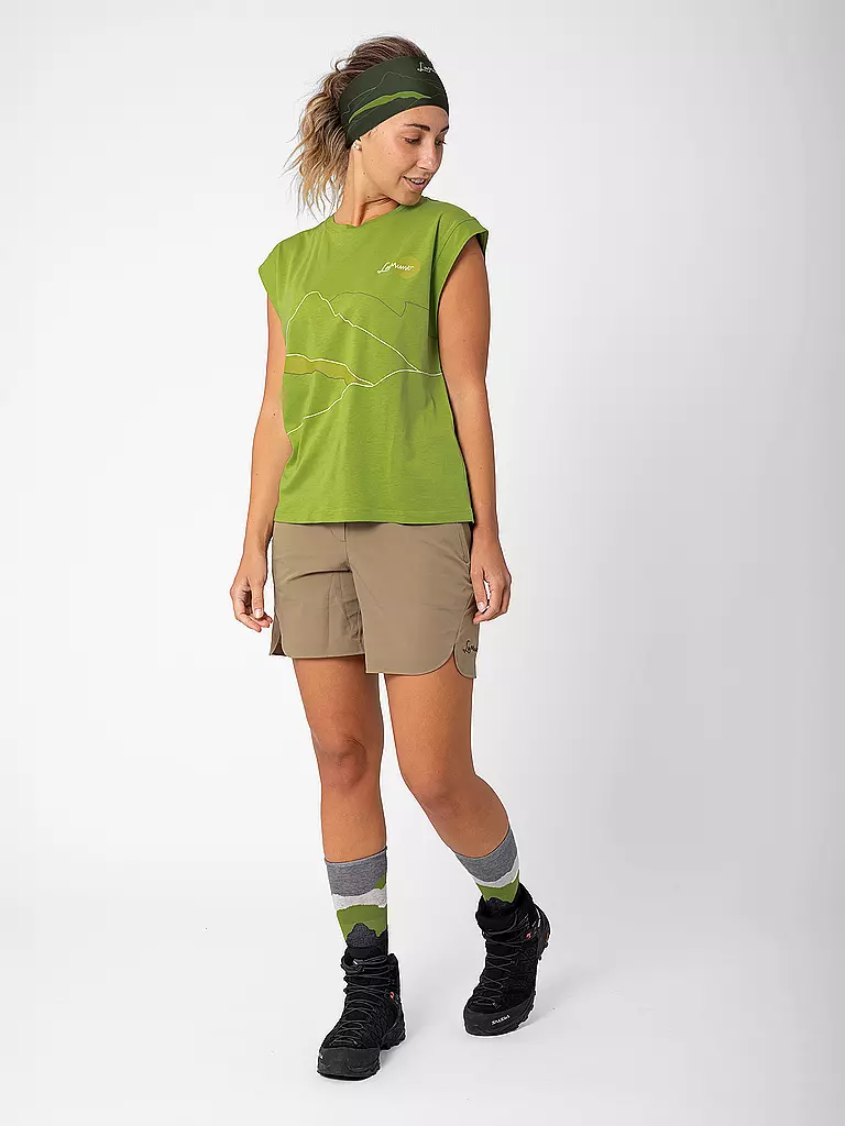 LAMUNT | Damen Funktionstank ERIKA ARTY | Vert clair