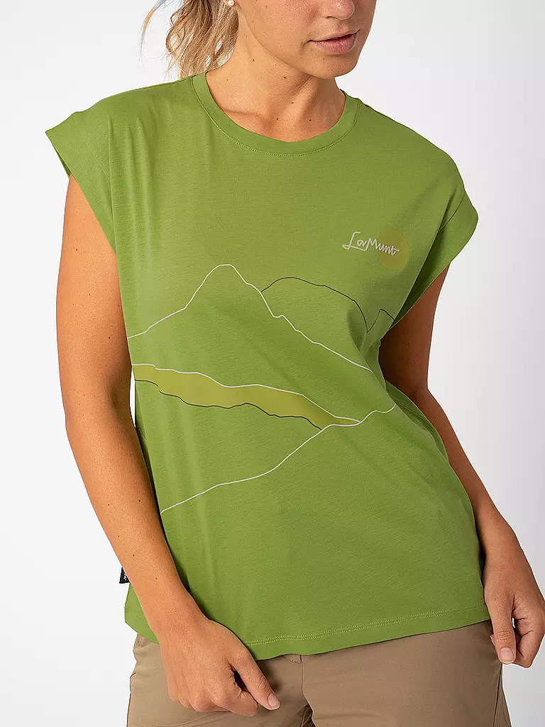 LAMUNT | Damen Funktionstank ERIKA ARTY | Vert clair