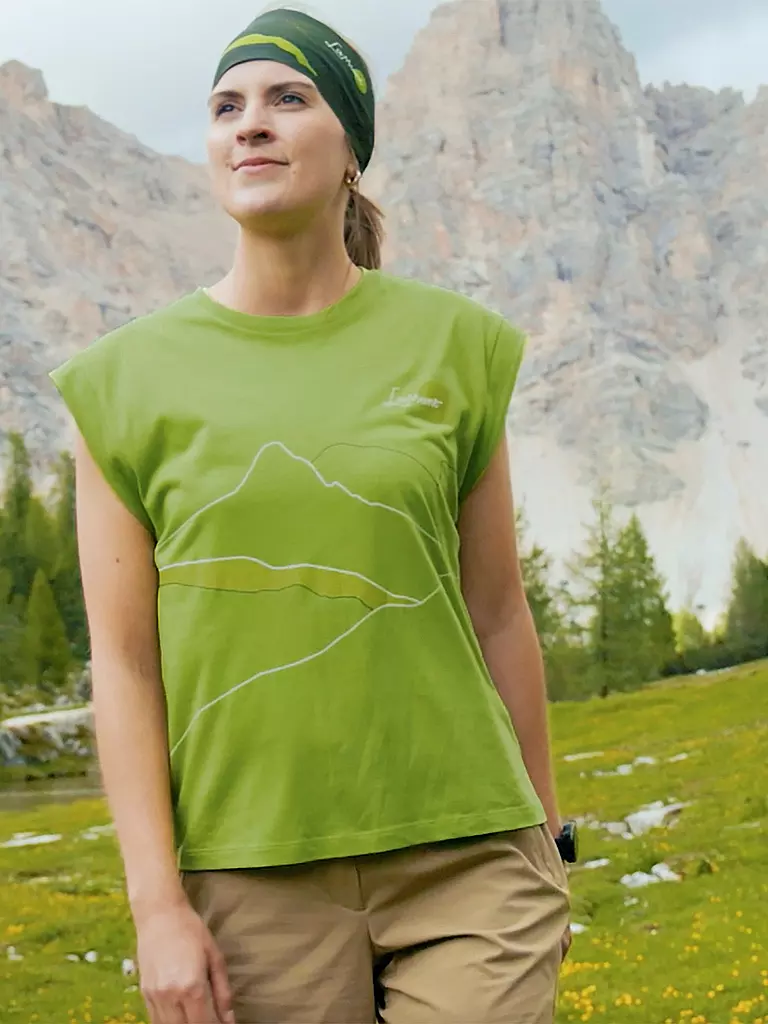 LAMUNT | Damen Funktionstank ERIKA ARTY | Vert clair