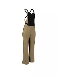 LAMUNT | Damen Tourenhose Tiziana 2L WP Salopettes | Marron clair