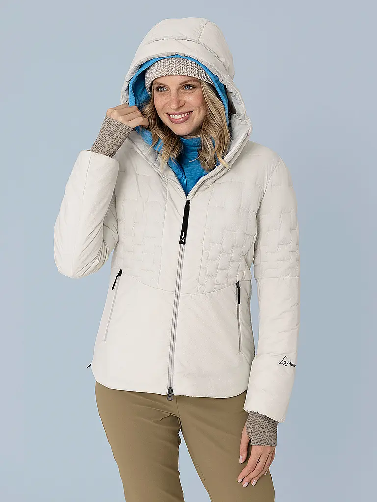 LAMUNT | Isojacke Luisa Remoca Hoodie pour femmes | Beige