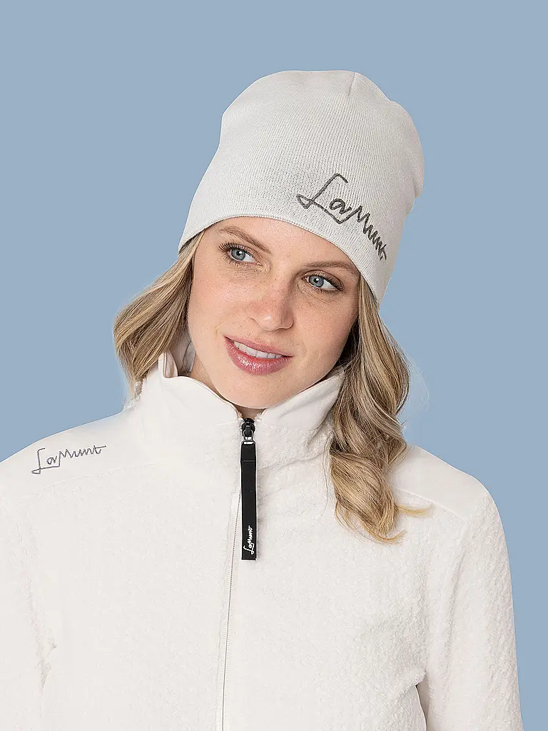 LAMUNT | Mütze Martha Iconic | Blanc