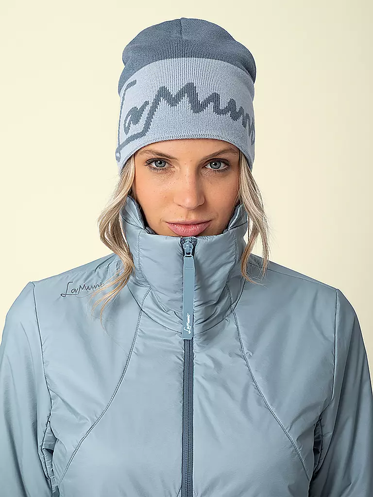 LAMUNT | Mütze Martha Logo Knit | Bleu