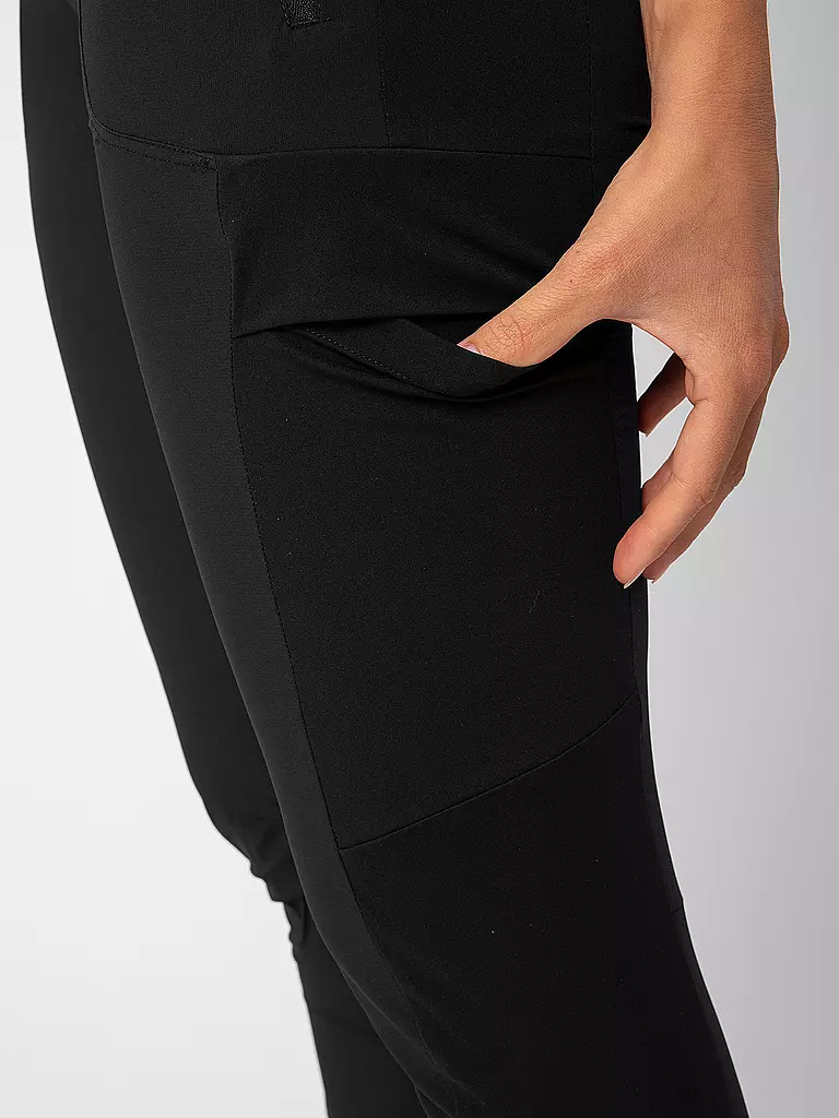 LAMUNT | Pantalon de randonnée femme Katharina Light Stretch | Noir