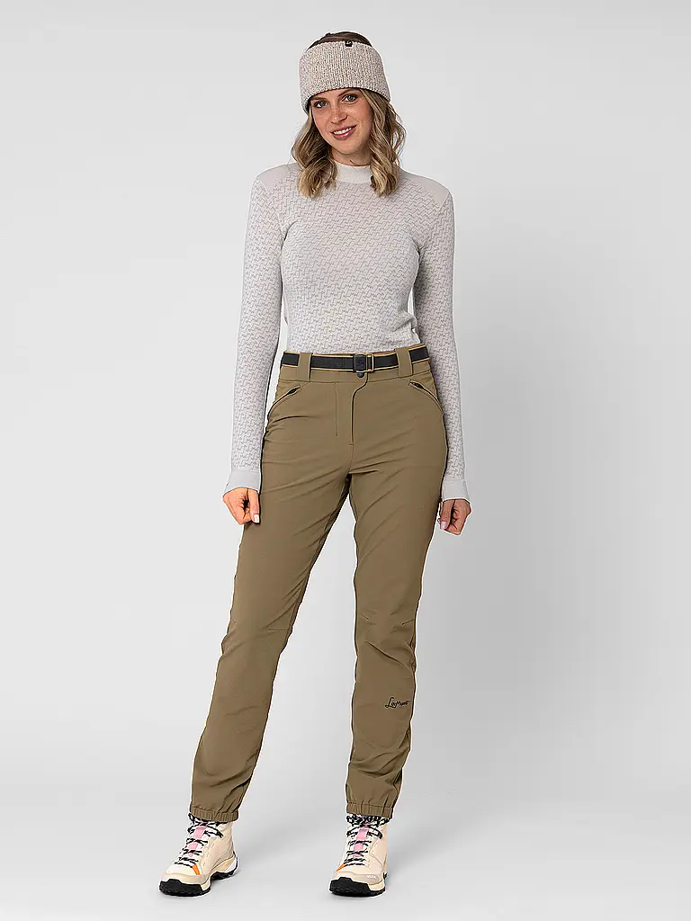 LAMUNT | Pantalon de randonnée femme Michela Winter Mountain | Camel