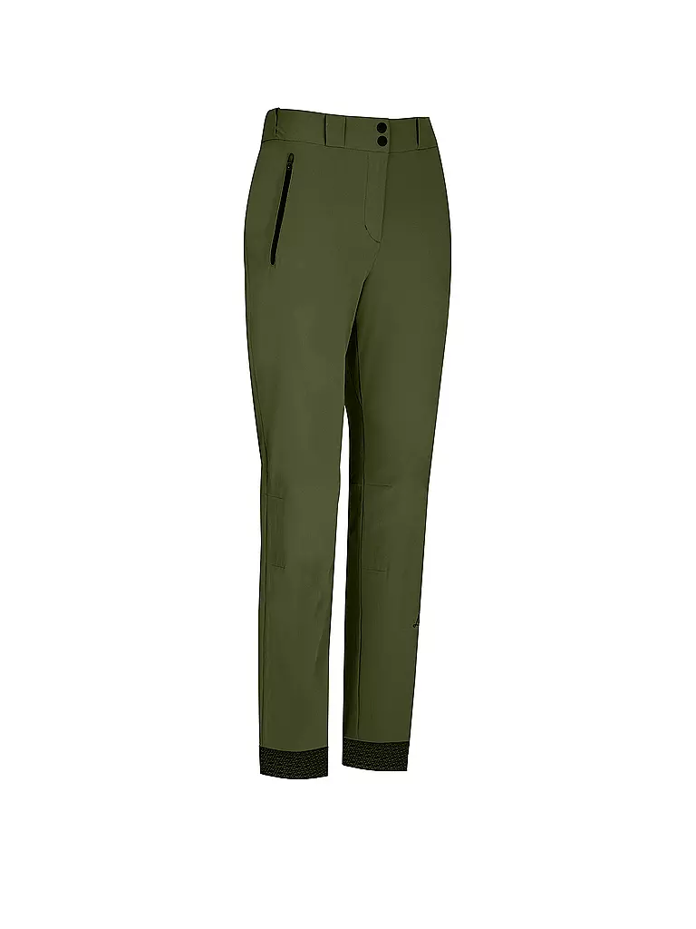 LAMUNT | Pantalon de randonnée femme SERENA LIGHT MOUNTAIN | Vert foncé