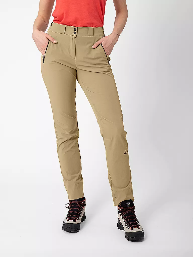LAMUNT | Pantalon de randonnée femme SERENA LIGHT MOUNTAIN | Beige