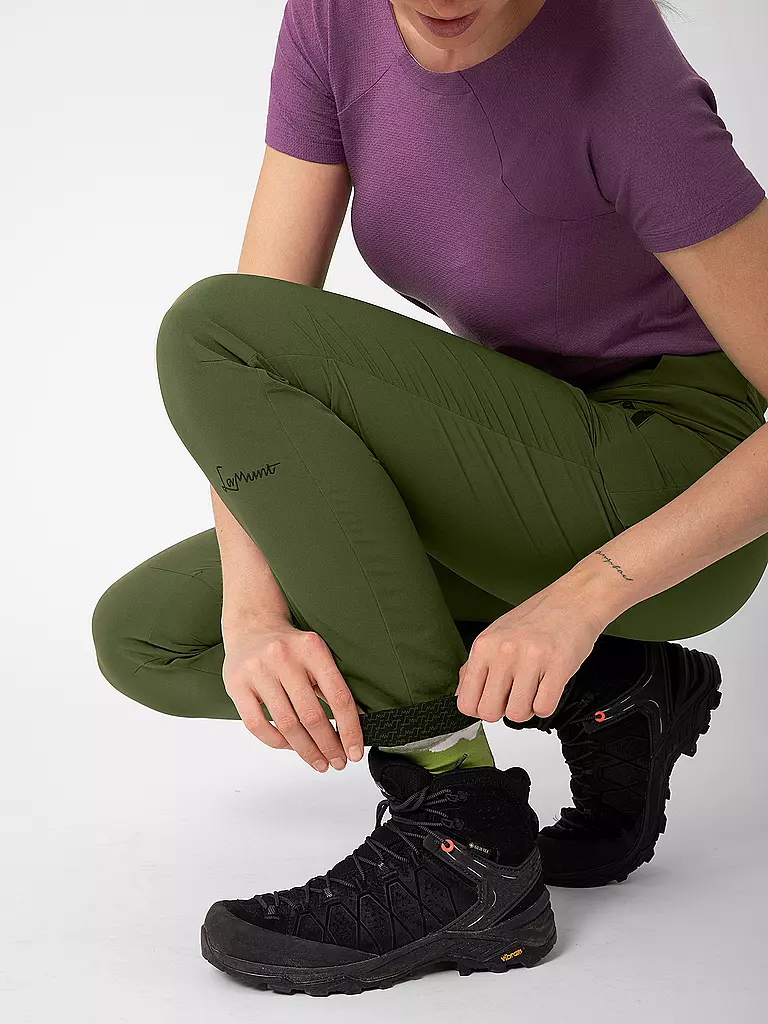 LAMUNT | Pantalon de randonnée femme SERENA LIGHT MOUNTAIN | Vert foncé