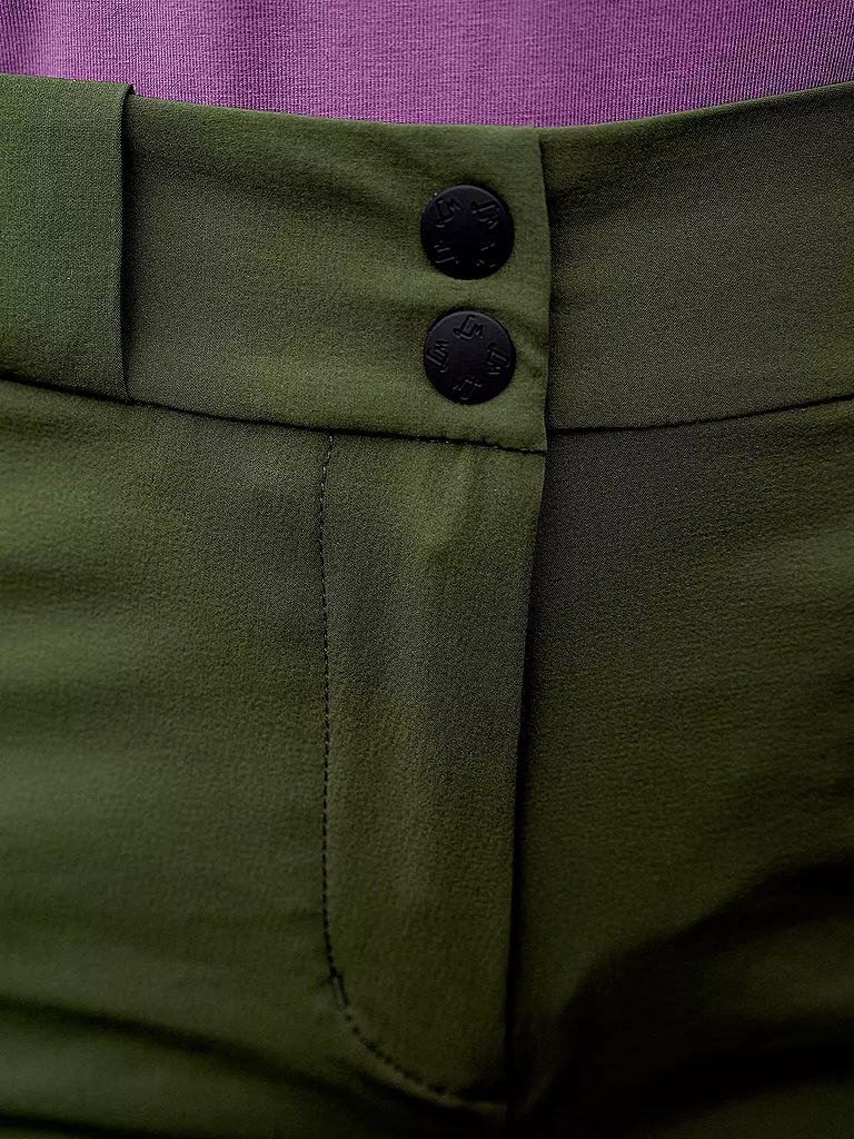 LAMUNT | Pantalon de randonnée femme SERENA LIGHT MOUNTAIN | Vert foncé