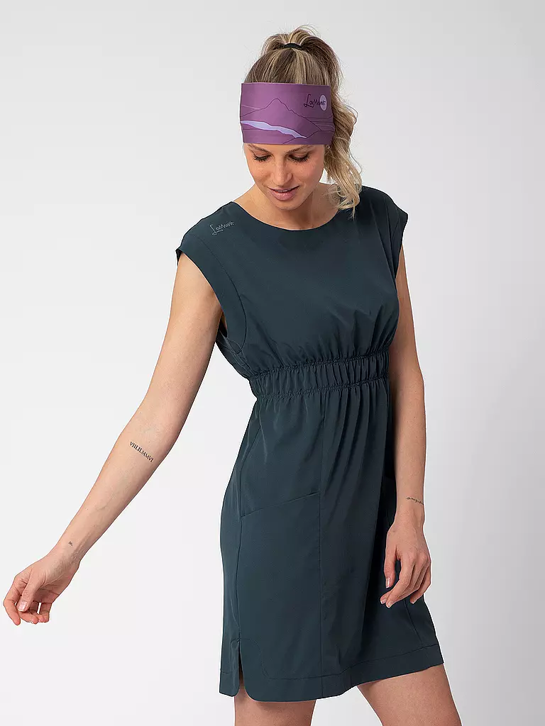 LAMUNT | Robe Femme TERESA LIGHT TECH | Bleu foncé