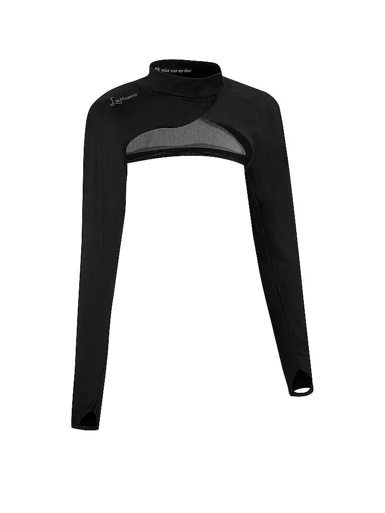 LAMUNT | T-shirt de sport à manches longues Ivana pour femmes | Noir