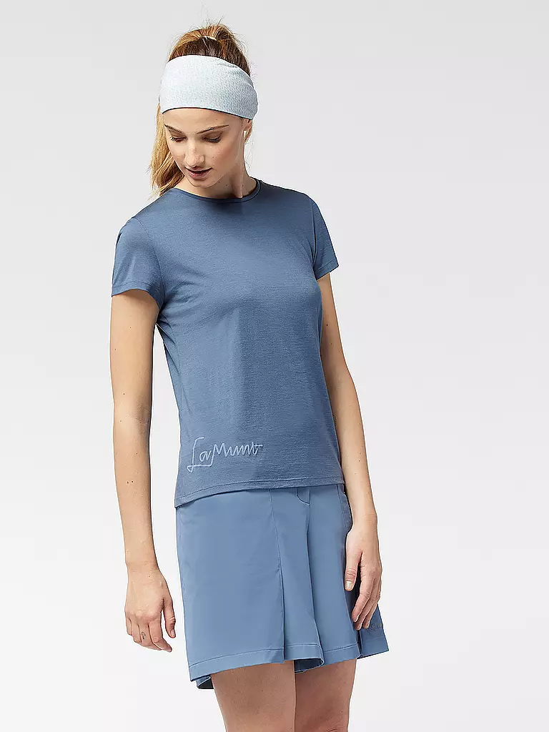 LAMUNT | T-shirt de sport femme Alexandra Logo | Bleu foncé