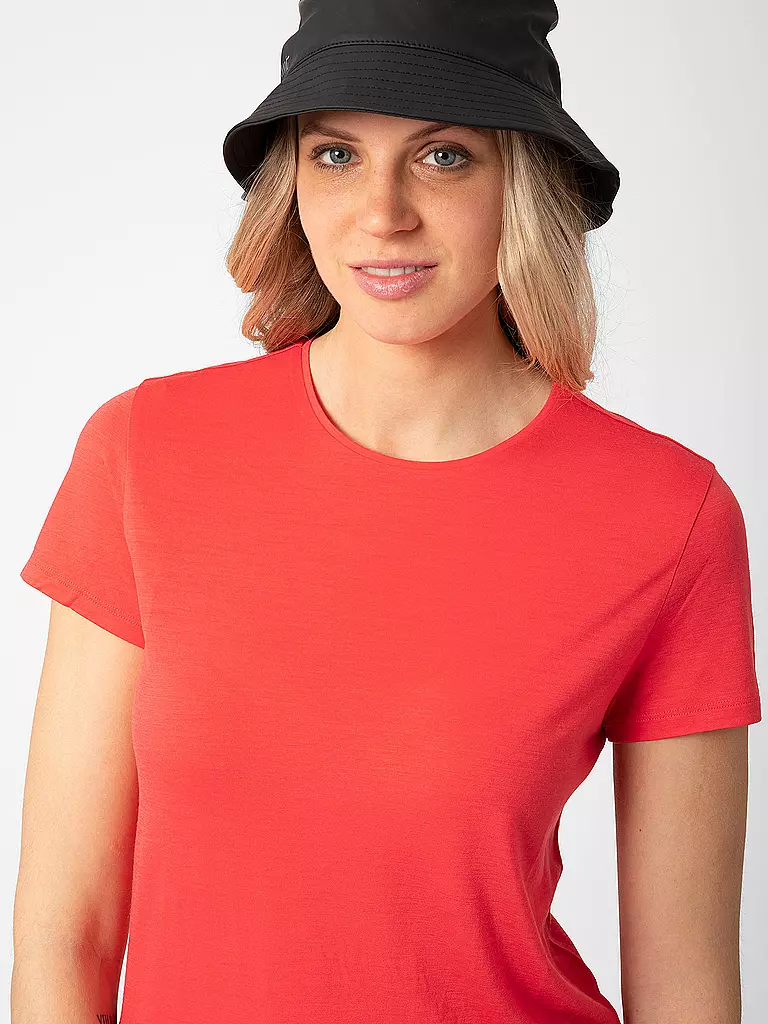 LAMUNT | T-shirt de sport pour femmes Alexandra Logo | Rouge