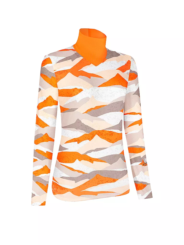 LAMUNT | T-shirt de sport pour femmes Ivana Tech Arty | Orange