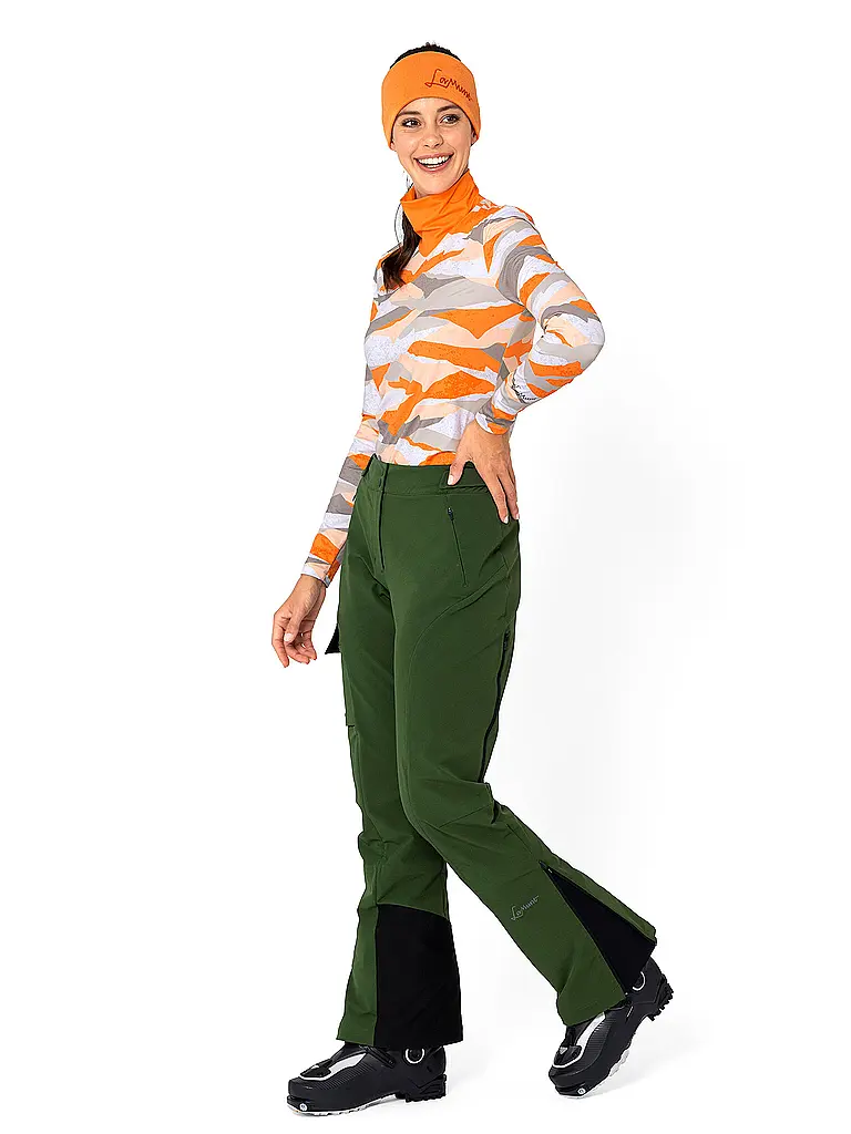 LAMUNT | T-shirt de sport pour femmes Ivana Tech Arty | Orange
