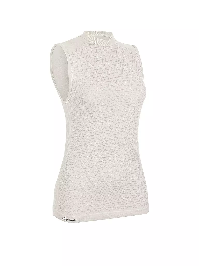 LAMUNT | Top fonctionnel pour femmes Alice Cashmere | Blanc