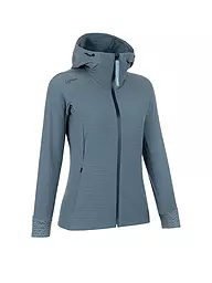 LAMUNT | Veste de randonnée femme Paola Tech Hoodie | Bleu foncé