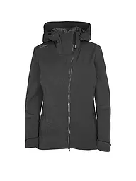 LAMUNT | Veste de randonnée pour femme Giada 3L Waterproof à capuche | Noir