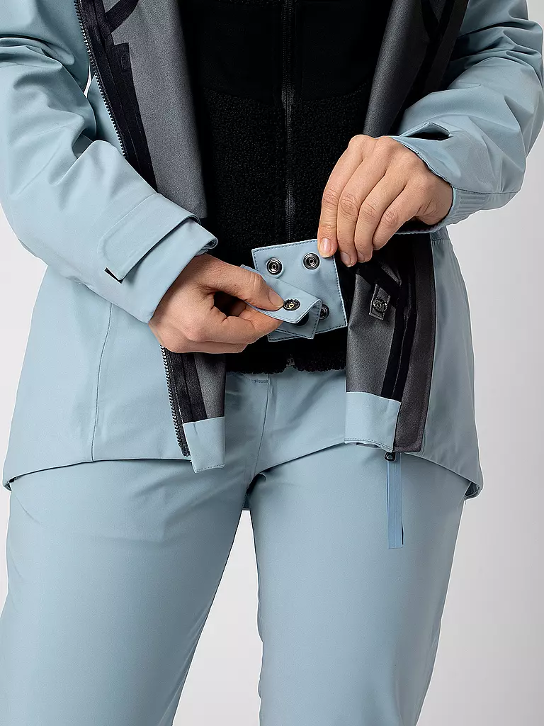 LAMUNT | Veste de randonnée pour femme Giada 3L Waterproof à capuche |