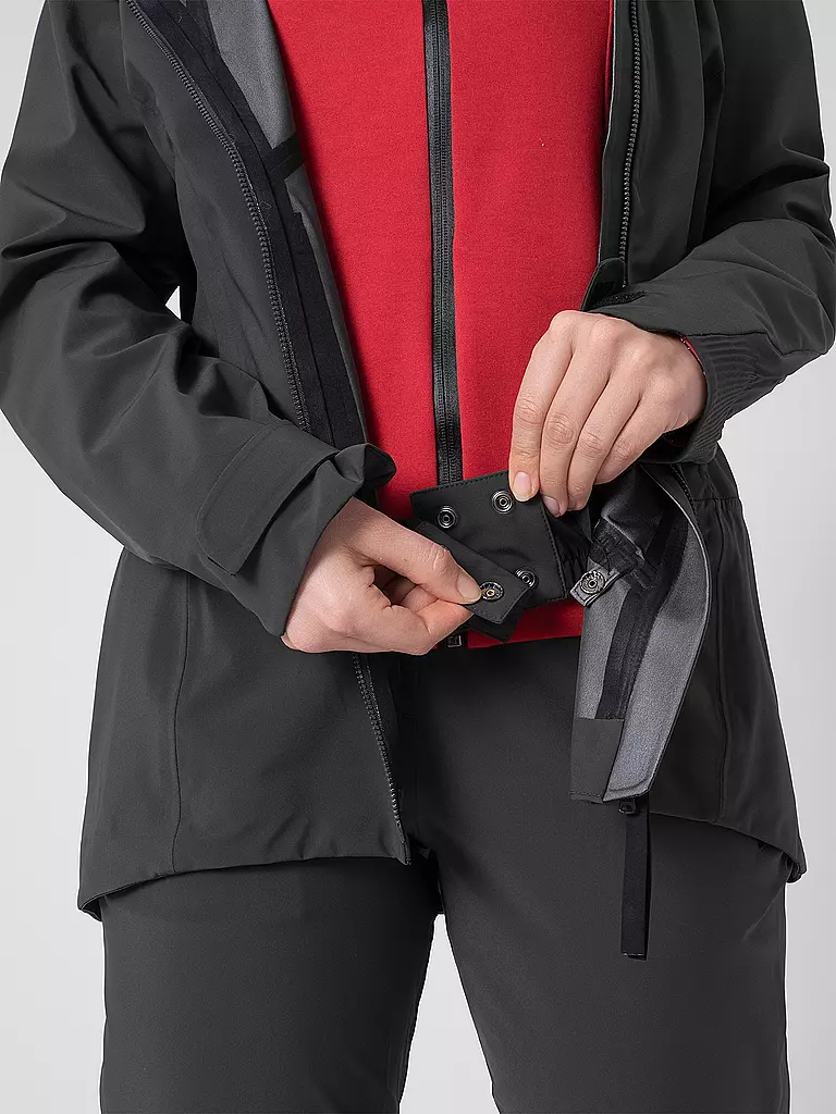 LAMUNT | Veste de randonnée pour femme Giada 3L Waterproof à capuche |