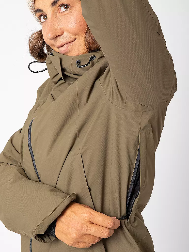 LAMUNT | Veste de randonnée pour femme Tiziana 2L WP Remoca à capuche |