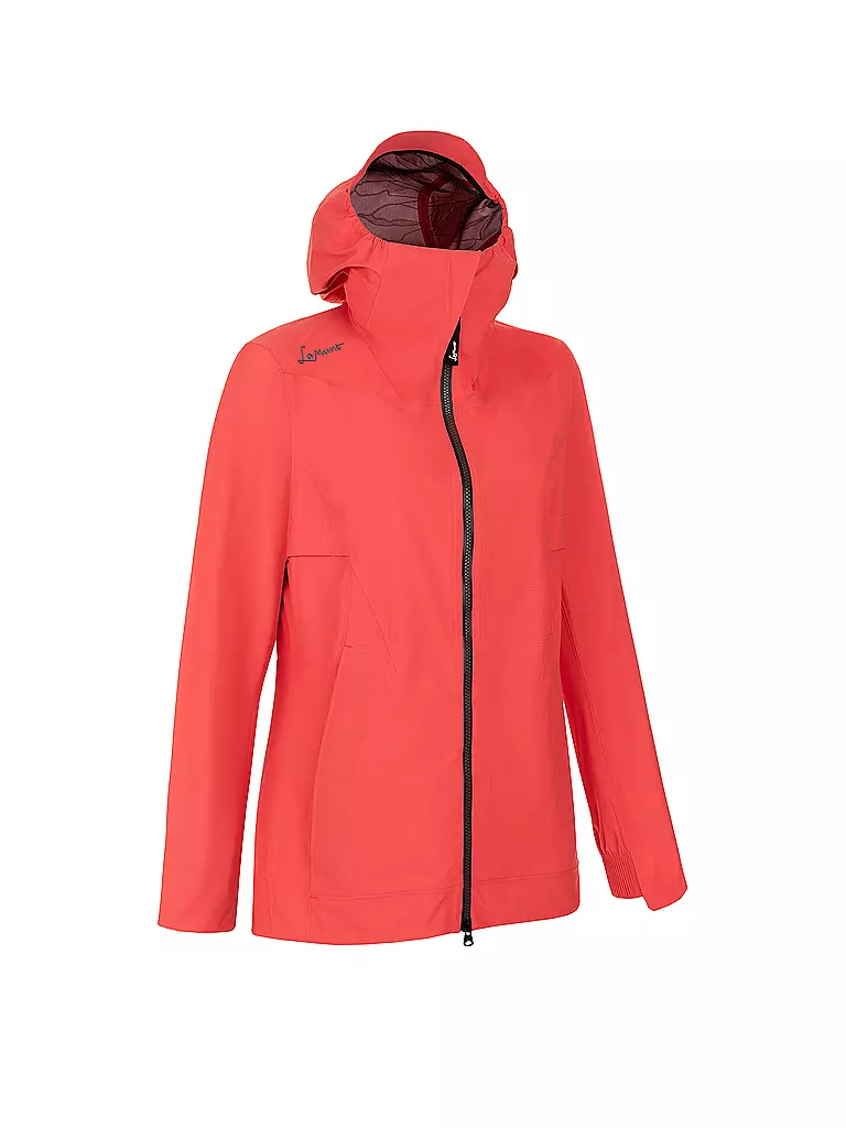 LAMUNT | Veste de randonnée pour femme Tiziana 3L WP Shell Hoodie | Rouge