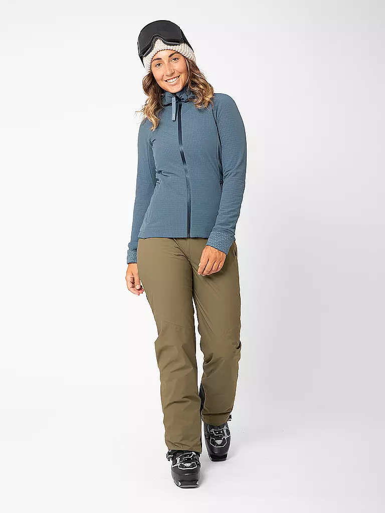 LAMUNT | Veste de randonnée pour femmes Paola Tech Hoodie | Bleu