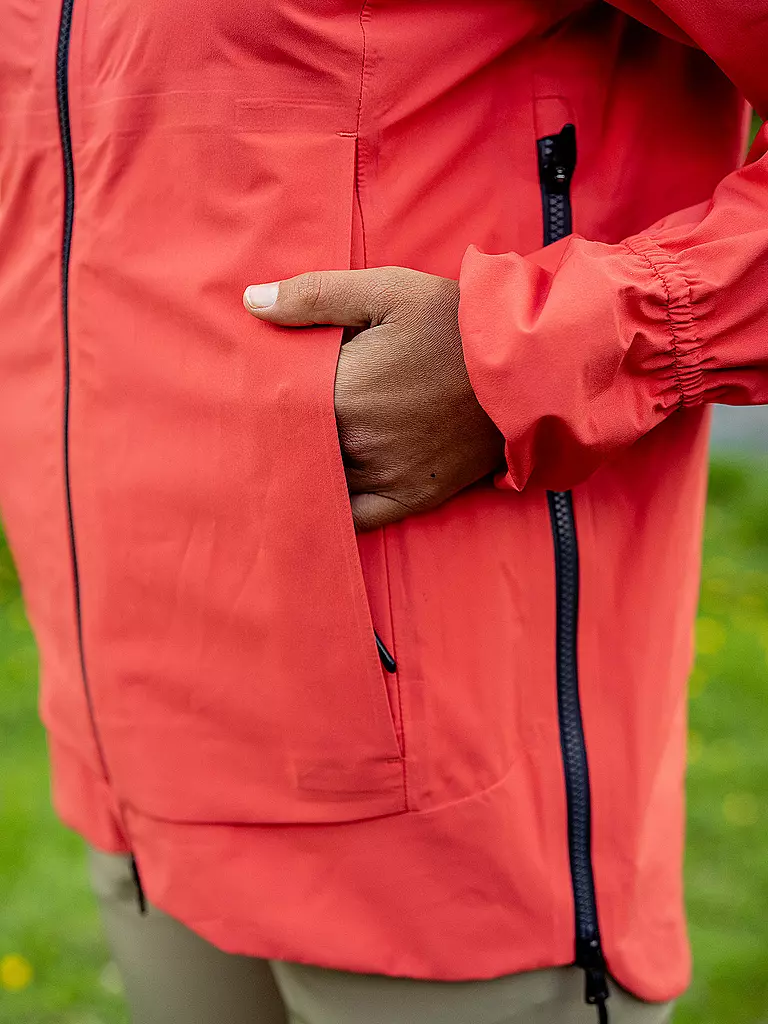 LAMUNT | Veste de randonnée pour femmes Sara Light 3L à capuche |