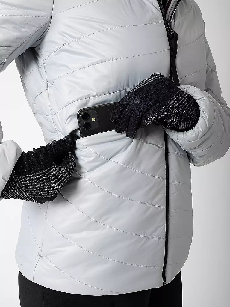 LAMUNT | Veste isolante pour femme Irmi Remoca à capuche, veste réversible |