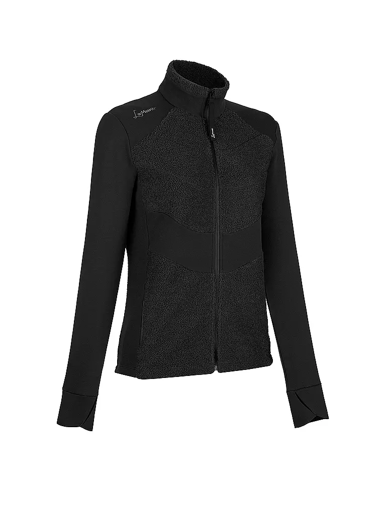 LAMUNT | Veste polaire douillette Sophia pour femmes | Noir