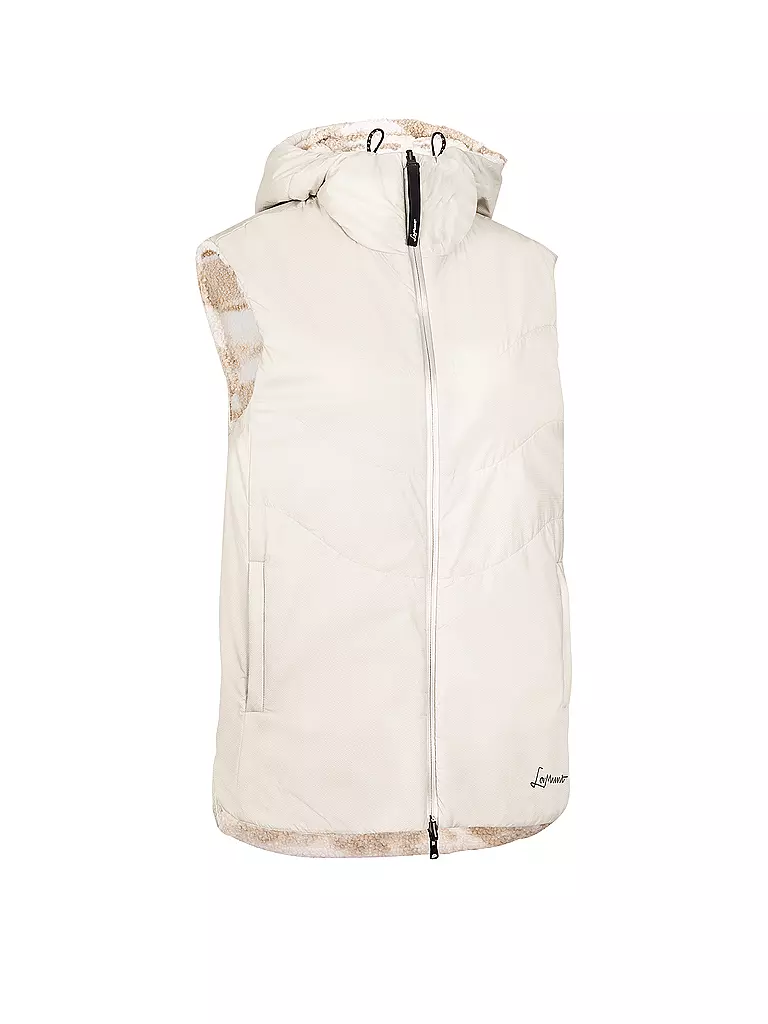 LAMUNT | Veste polaire sans manches Sabine pour femmes | Blanc