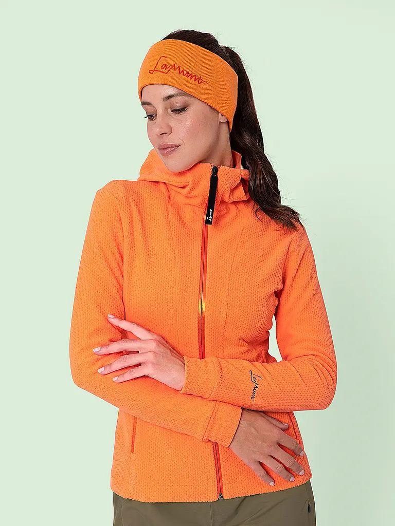 LAMUNT | Veste polaire thermique Silvia pour femmes | Orange