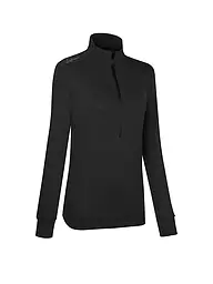 LAMUNT | Zipshirt de sport Nora pour femmes | Noir