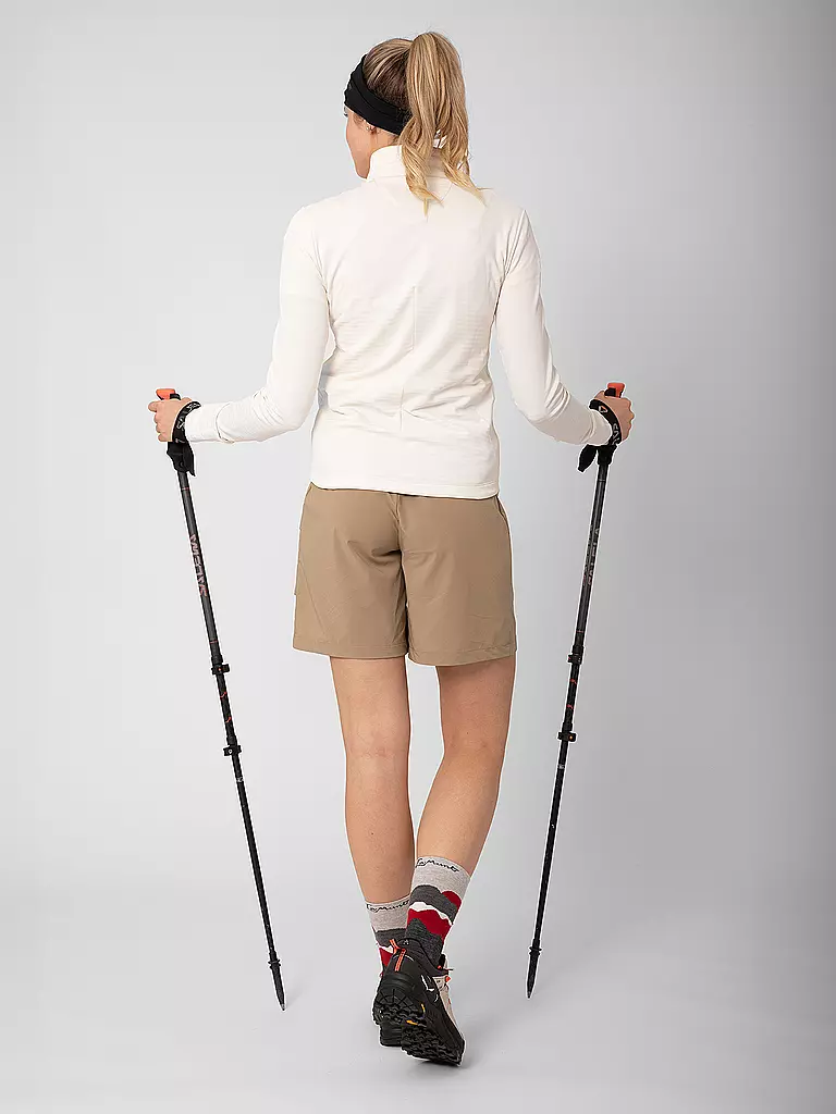 LAMUNT | Zipshirt de sport Nora pour femmes | Blanc