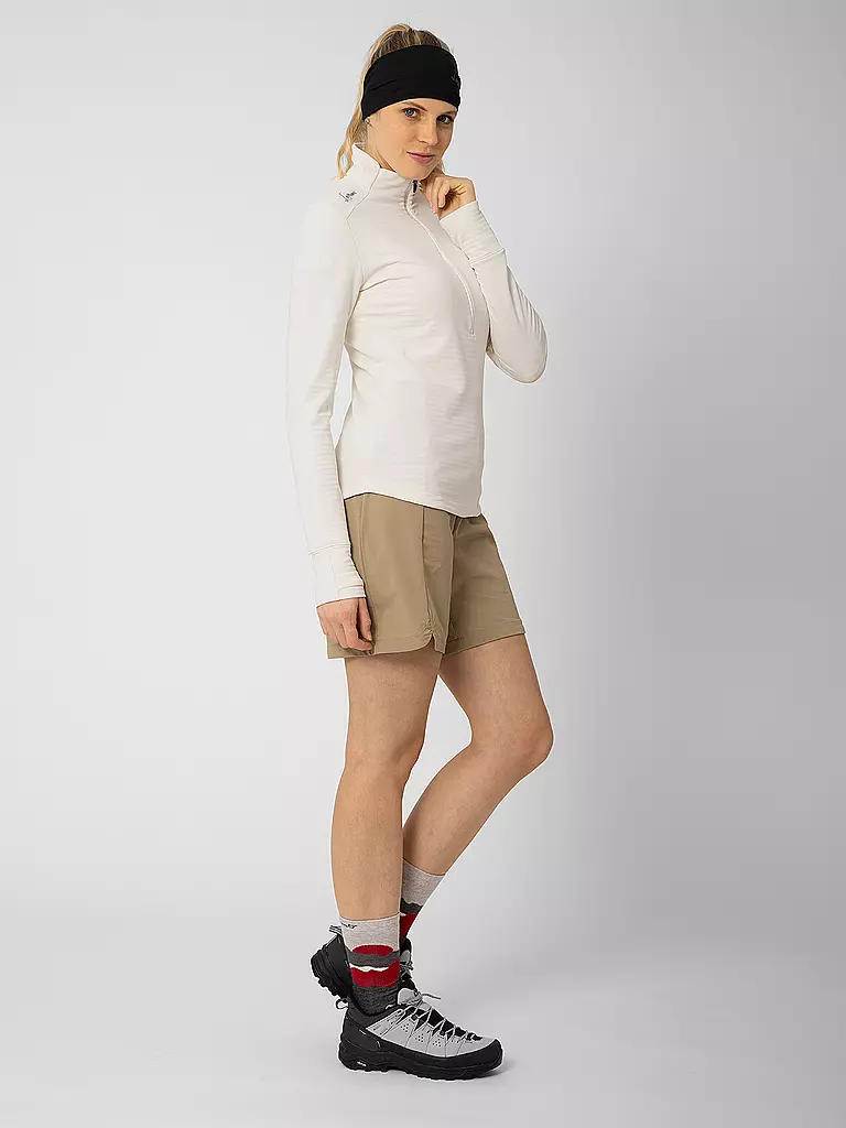 LAMUNT | Zipshirt de sport Nora pour femmes | Blanc