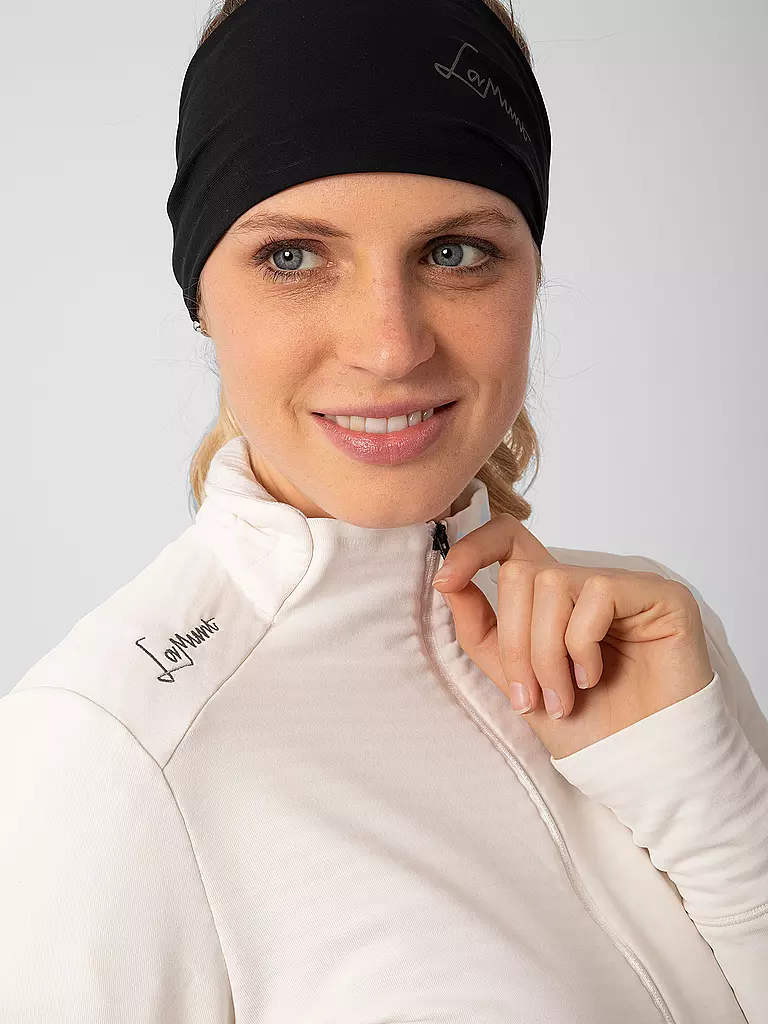 LAMUNT | Zipshirt de sport Nora pour femmes | Blanc