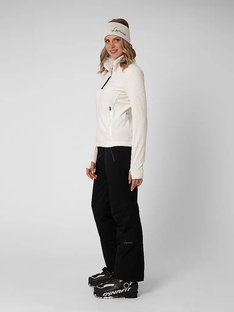 LAMUNT | Zipshirt fonctionnel Jenny Warm Fleece pour femmes | Beige