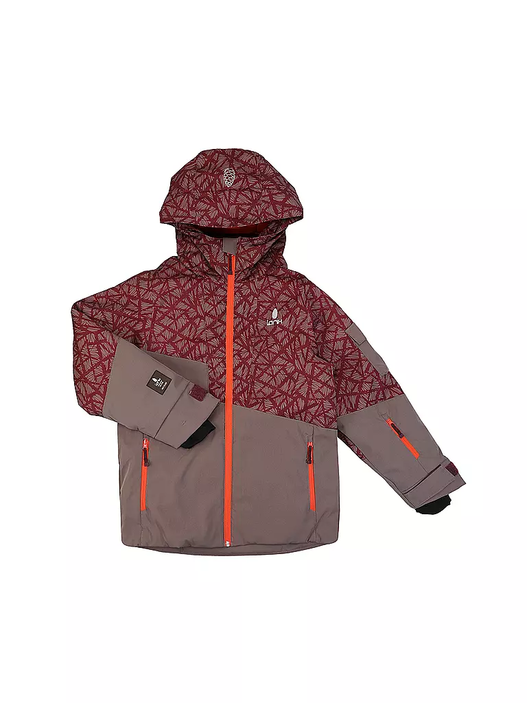 LARIX | Kinder Skijacke | Rouge foncé
