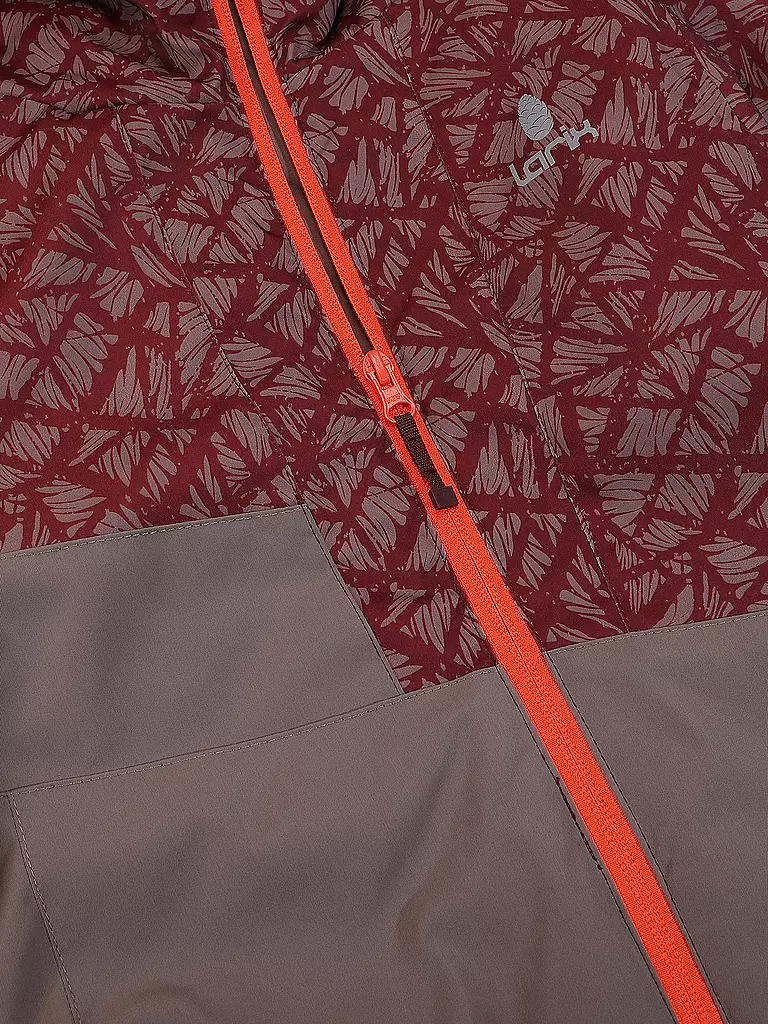 LARIX | Kinder Skijacke | Rouge foncé