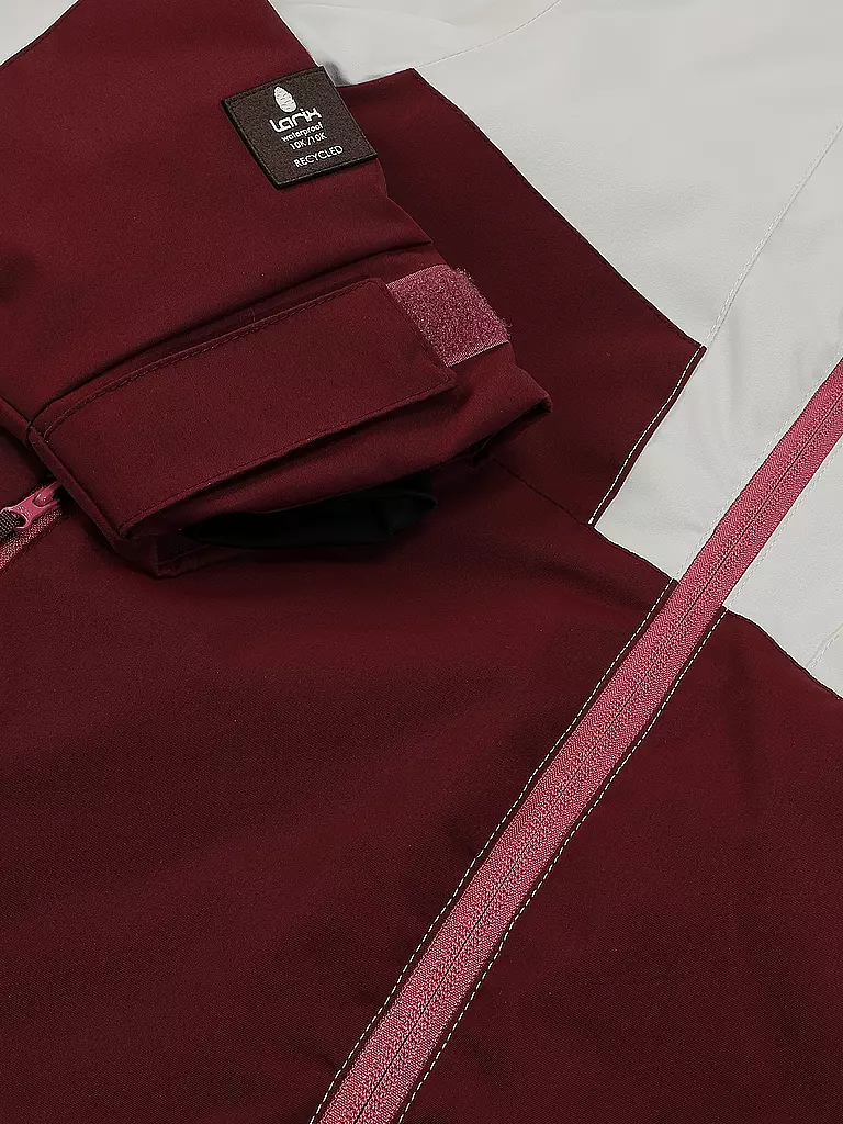 LARIX | Kinder Skijacke | Rouge foncé